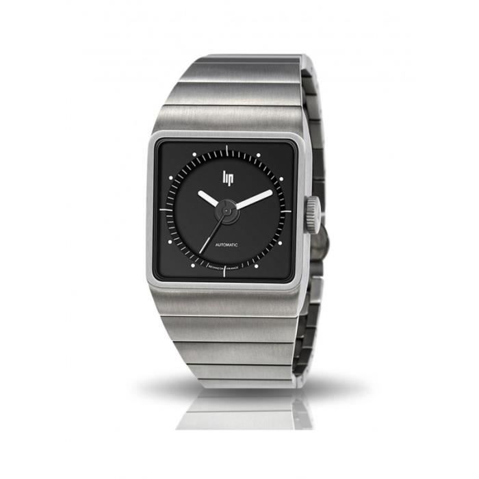 Montre - LIP - Big Tv Titan - Automatique - Titane - Étanche 5 Atm