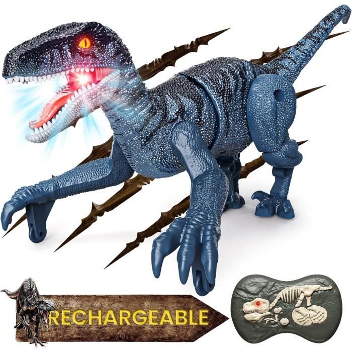 Jouet Dinosaure Télécommandé 2,4 GHz – 50 M De Portée – Rechargeable USB – Pour Piscine, Lac Ou Bain – Dès 3 Ans