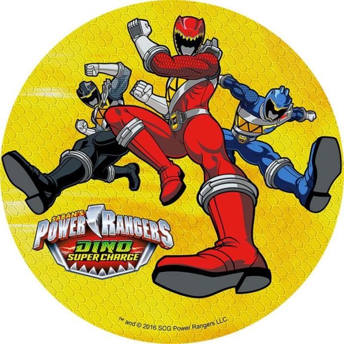 Disque Gateau 3 Power Rangers En Azyme Cdiscount Au Quotidien Disque Gateau 3 Power Rangers En Azyme Cdiscount Au Quotidien