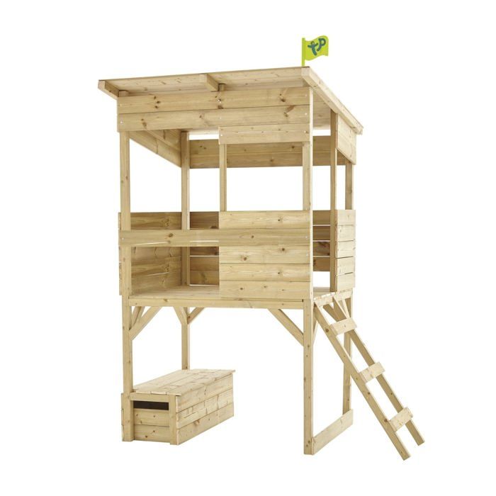 Cabane sur pilotis CIMES en bois FSC® marron