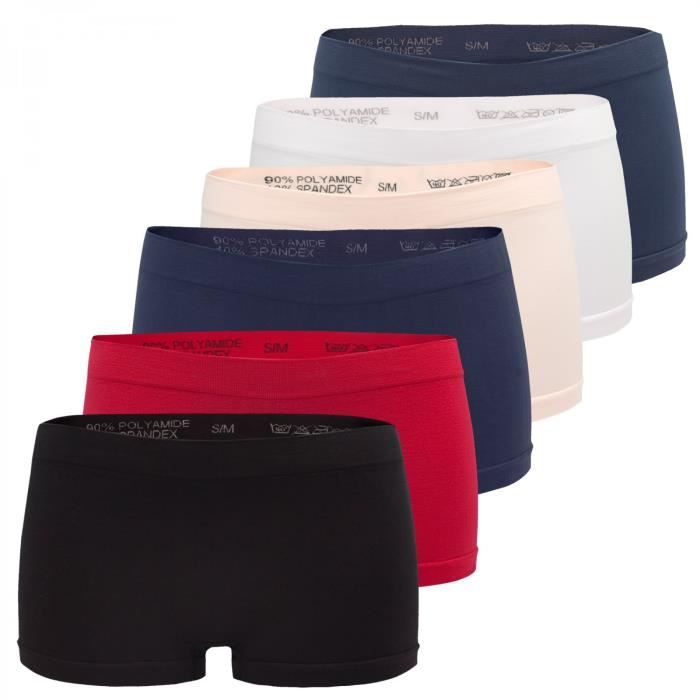 shorty femme pas cher lot