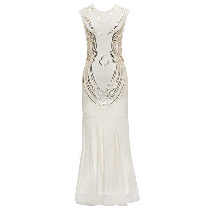 robe gatsby blanche