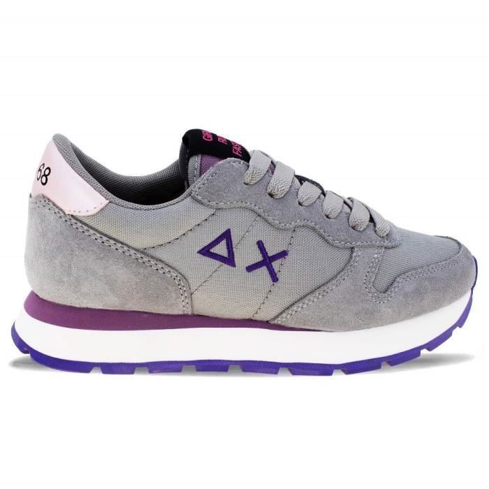 SUN68 Chaussures pour Femme Sun68 Ally Solid Nylon Gris CPZ43201-34