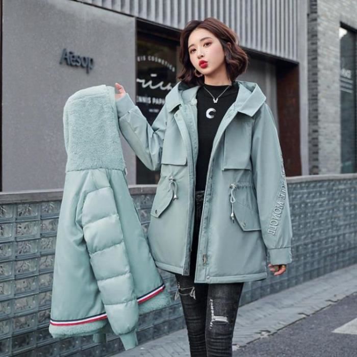 Veste D'hiver Femme - Parka Ample Rembourrée Chaude Pour Ski, Snowboard Et Quotidien - Style Baggy Décontracté