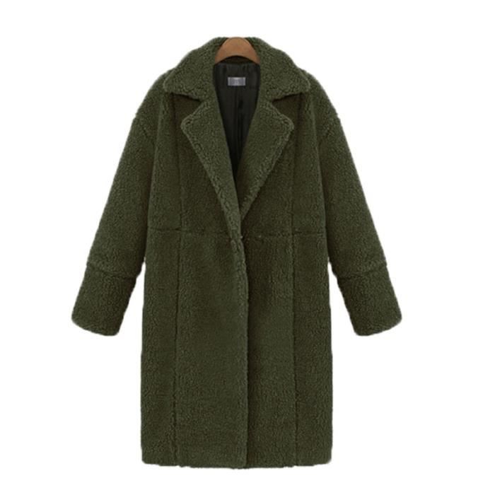 Manteau mouton online vert