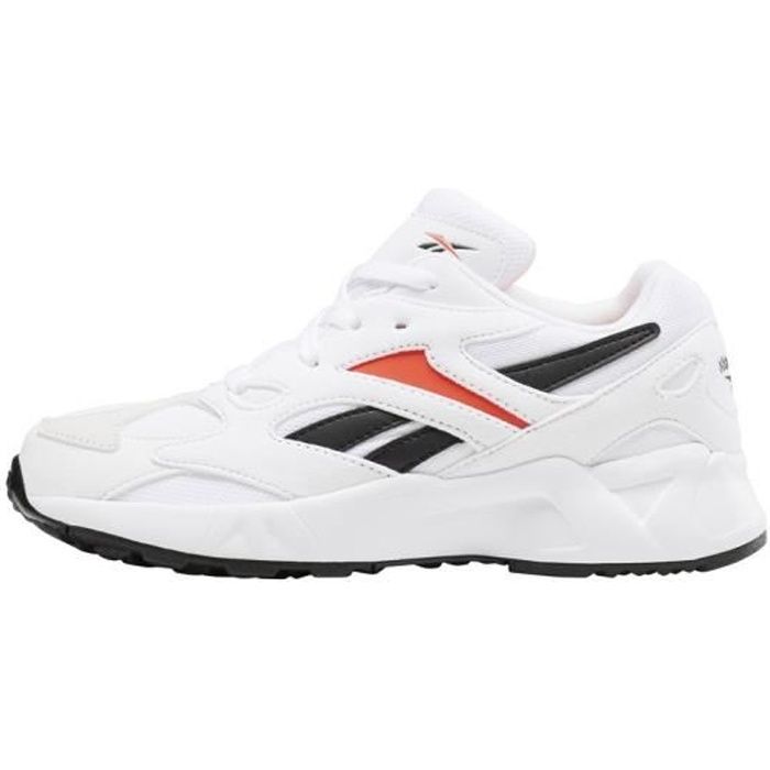 Basket Reebok AZTREK 96 Cadet - ZZYSH - Blanc - Enfant - Textile - Plat - Lacets