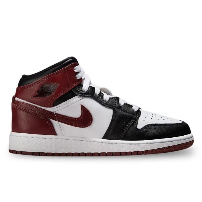 Nike Nike Air Jordan 1 Mid Se (Gs) Chaussures pour Enfant Blanc HF3193-102