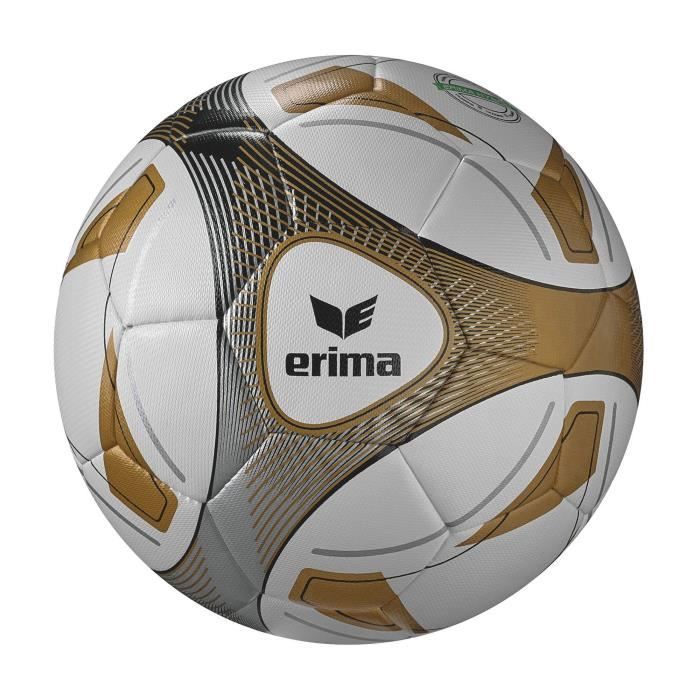 Ballon De Football ERIMA Hybrid Eco - Taille 5 Adulte - Silver/New Navy - +70% Matériaux Durables, Certifié Fairtrade