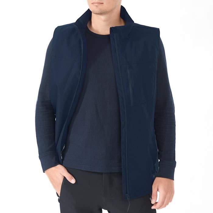 Gilet Chauffant Unisexe Bleu COSTWAY