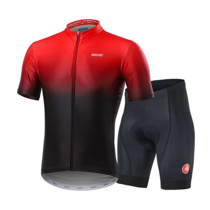 Maillot Cyclisme Homme Nalini Rouge Taille M - Manches Courtes (occasion)