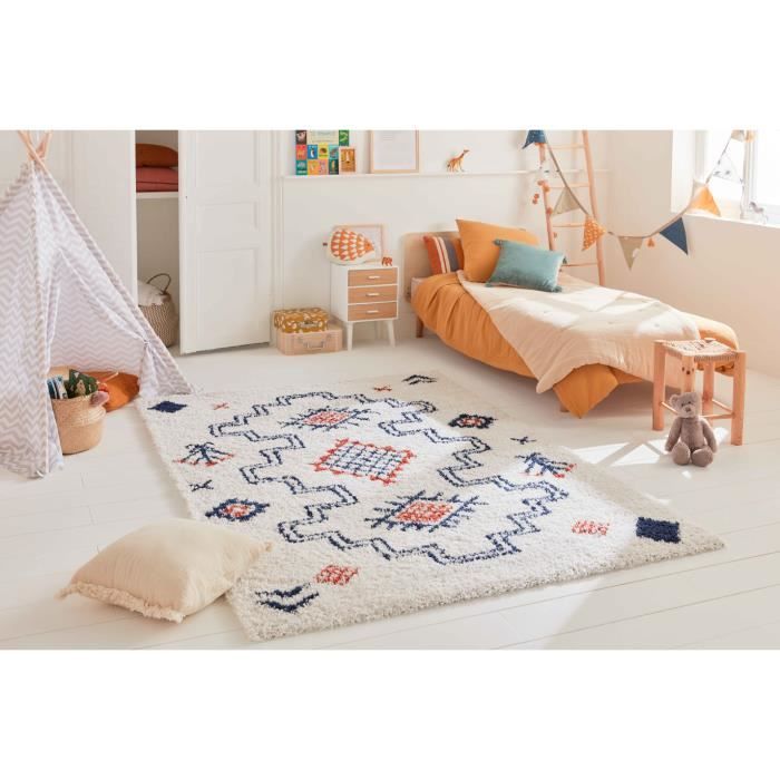 Petit Tapis Mural Turc / Aztèque - Multicolore - 40 X 27 Cm (Excellent état)