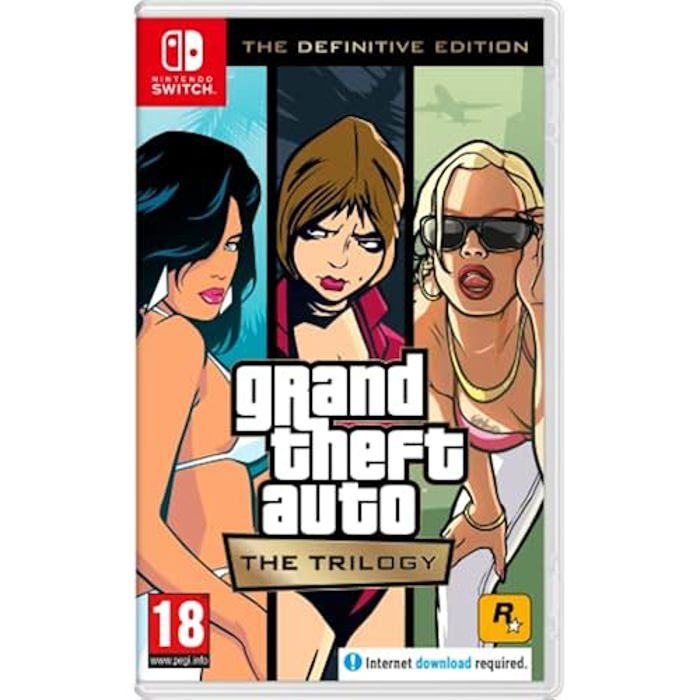 Jeu vidéo - Rockstar Games - Grand Theft Auto: The Trilogy - Édition Définitive - Nintendo Switch - Action