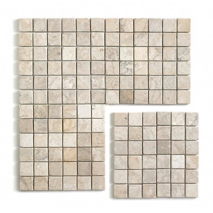 Pierre Naturelle Marbré Mosaïque Botticino Anticato