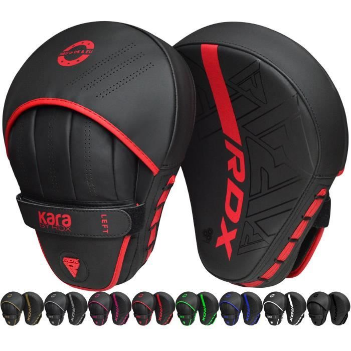 RDX Pattes d'ours Boxe MMA Art Martiaux Pao Muay Thai Kick Boxing Maya Hide Cible D'entraînement Mitaines Focus Pads Taekwondo
