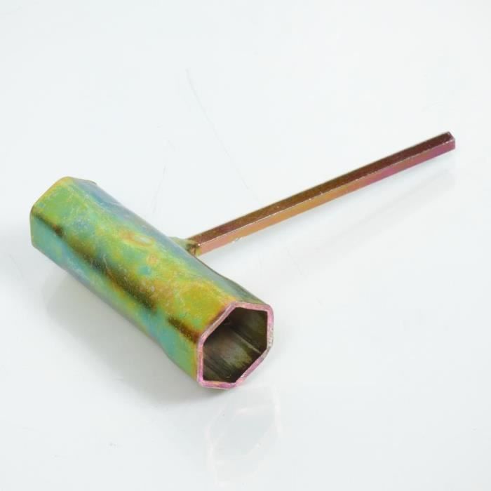 Clé à bougie double de 19mm et 21mm pour moto cyclo pour motoculture