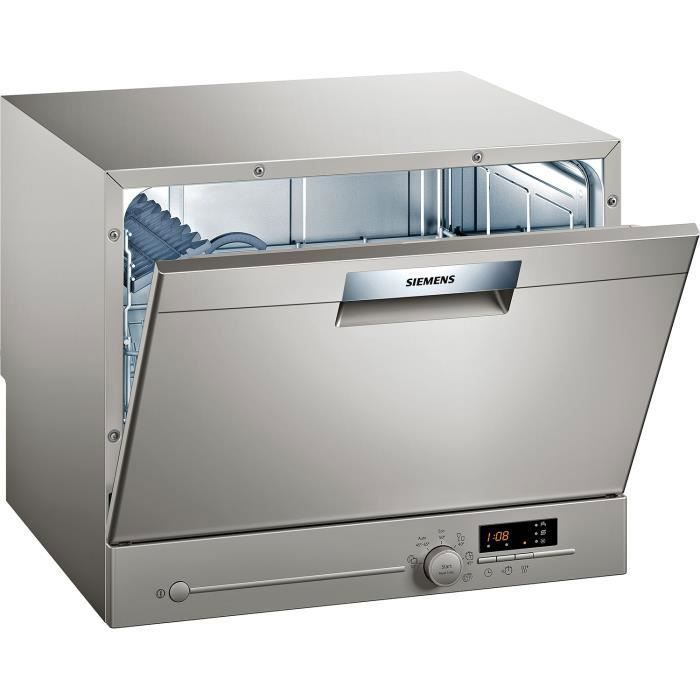 Lave-vaisselle compact 6 couverts pose-libre inox - Siemens