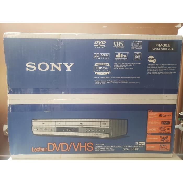 Sony SLV-D360P Lecteur DVD / Enregistreur cassette vidéo