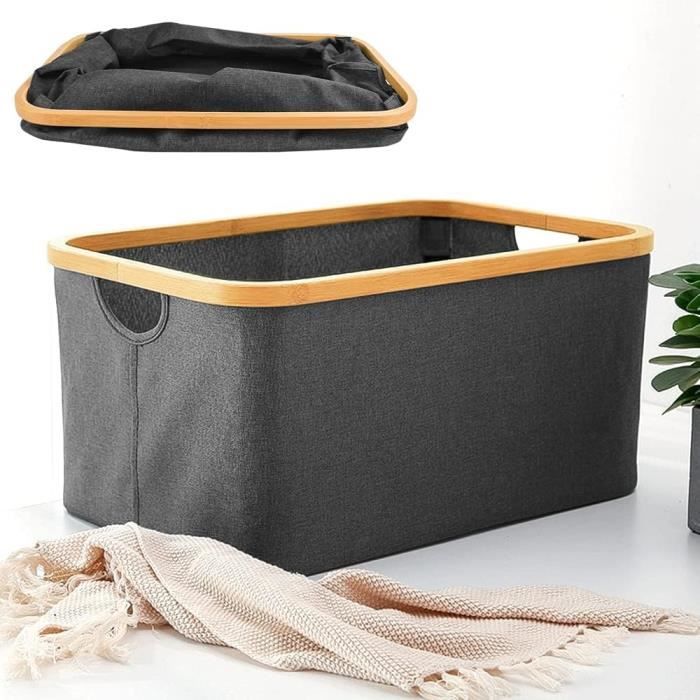 2friends Vent Panier à Linge - Lot De 3 - Gris Clair - Plastique Robuste - Fabriqué En UE - Idéal Rangement