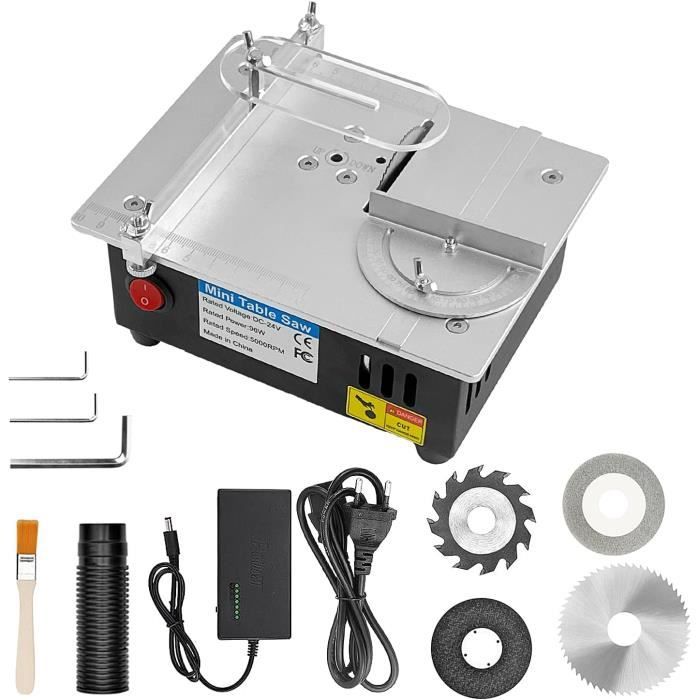 JEU DE 3 mini lames de scie circulaire HSS pour coupe acier bois granit
