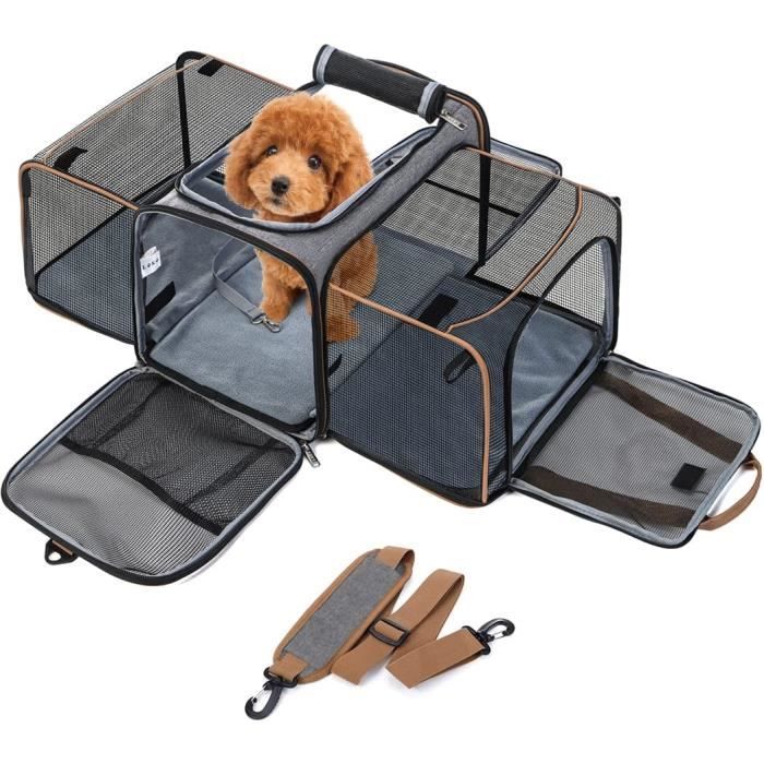 Sac Transport Chat Chien,Caisse de Transport Chat Pliable,Cage Transport  Chat Portable Respirant pour Chat Chien de Moins - Cdiscount