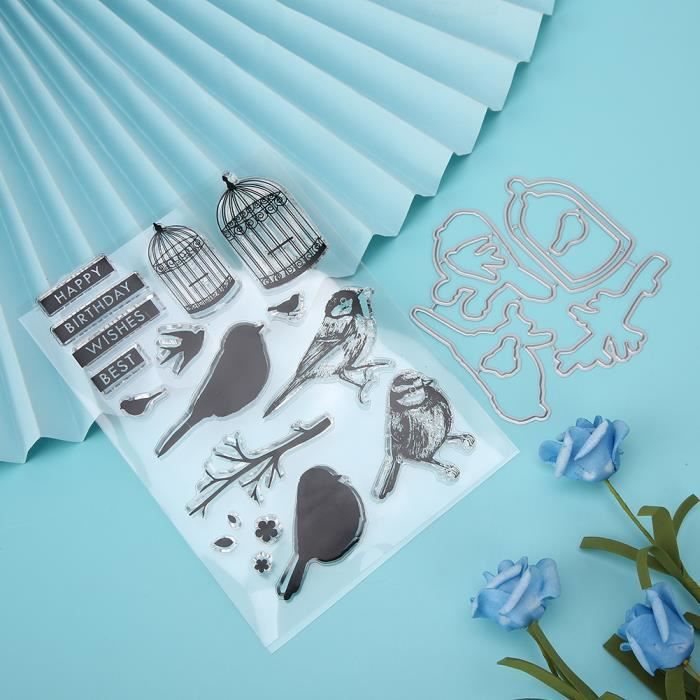 Tampon Silicone Transparent Tour Eiffel Paris - Pour Scrapbooking Et Créations