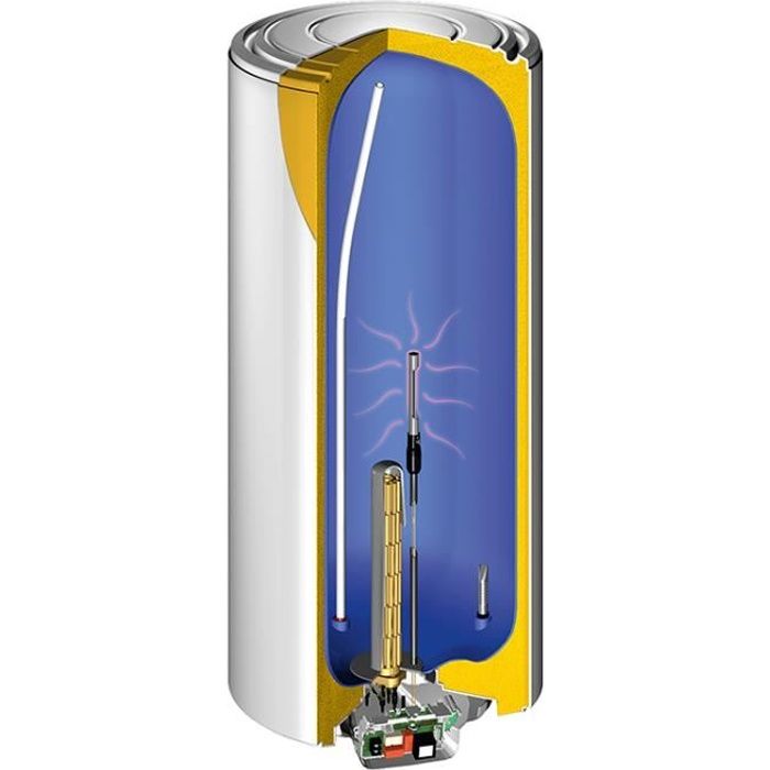 Chauffe-eau électrique ACI vertical sur socle Duralis 300L