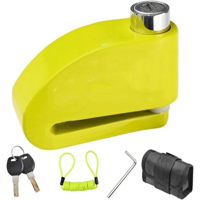 Antivol De Disque De Frein Moto Avec Alarme 110 DB - Sécurité Renforcée Pour Supermotard