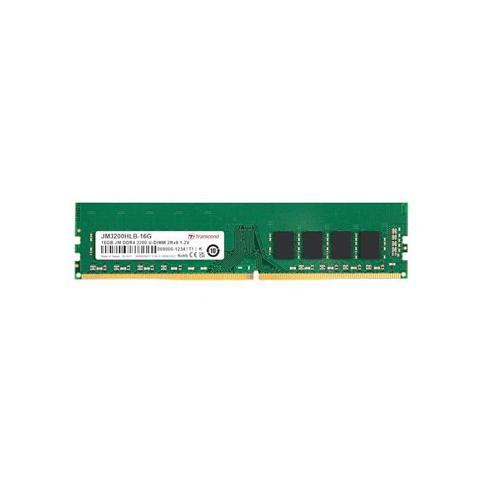 Transcend Jm3200hlb 16g Module De Mémoire 2 X 8 Go Ddr4 3200 Mh - vue 10
