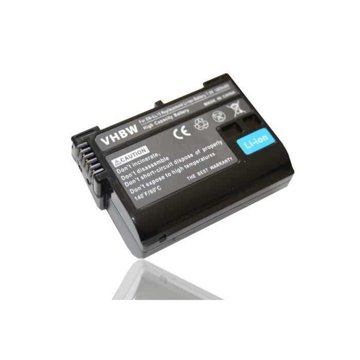 Batterie LI-ION 1400mAh pour NIKON 1 V1, D600, D7000, D7100, D800, D800E, Poignée d'alimentation MB-D11, MB-D12, MB-D14, remp…