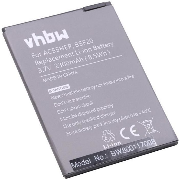Batterie 1900mAh type AC50BPL Pour ARCHOS 50b Platinum 