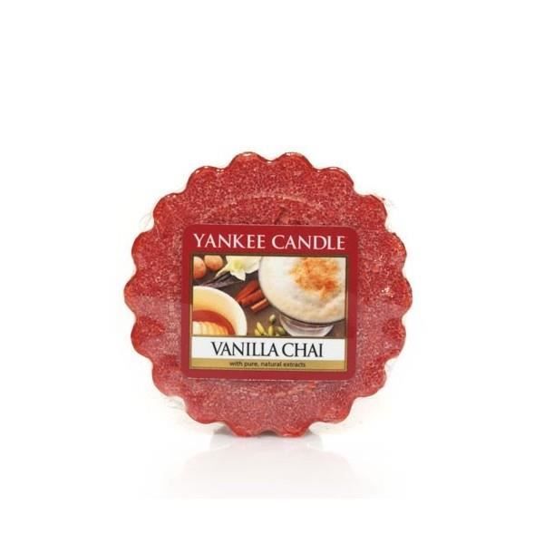 YANKEE CANDLE Bougie Tartelette VANILLA CHAI Cdiscount Maison