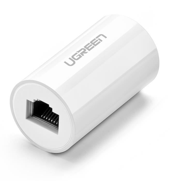 Adaptateur RJ45 Cat6A Femelle Vers Femelle QIANRENON - Étanche IP67 Pour Panneaux | Connecteur Réseau Industriel