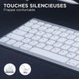 Bluestork Clavier Sans Fil Bluetooth pour MacBook Pro, MacBook Air, iPad, iPhone - Mini Clavier Mac Francais AZERTY , Compact, U-1