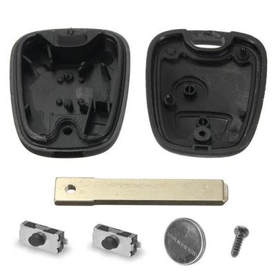 Plip Coque / Boitier De Télécommande Pour Clé PEUGEOT 206 106 306 107 207 307 Switch Pile Cr2016 Energizer - Foto 7