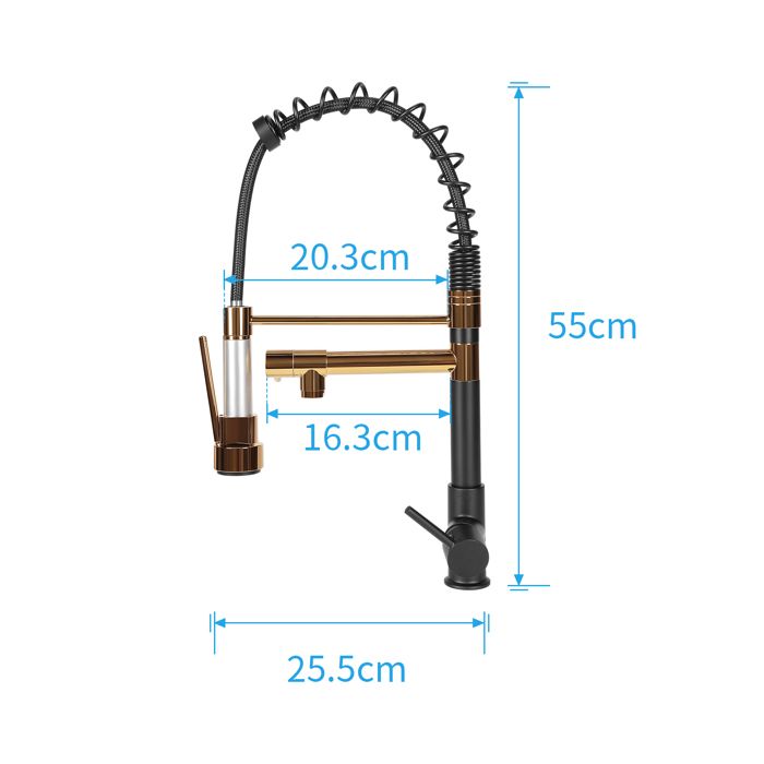 Como Robinet De Cuisine Basse Pression Avec Cartouche En Céramique Et