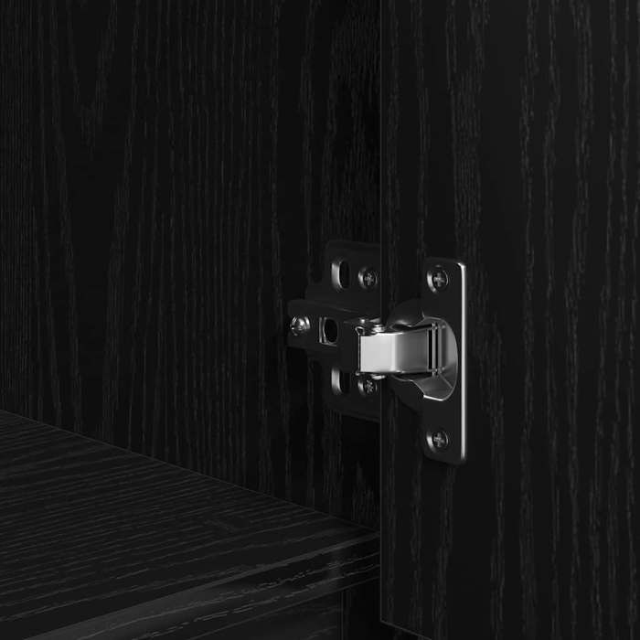 Noir Highboard/Armoire avec tiroir - Buffet bahut,Buffet salle à manger ...