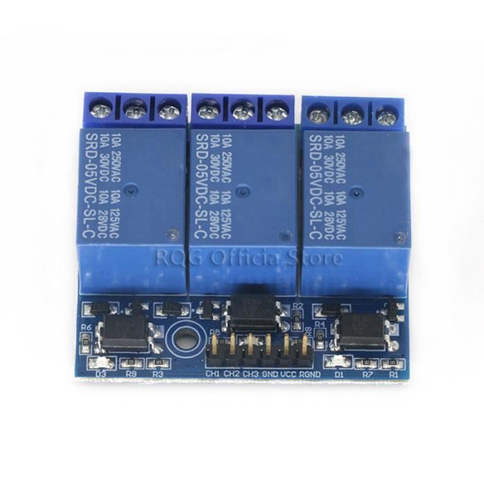 Modules relais 3,3 V - Isolation optocoupleur et haute tension