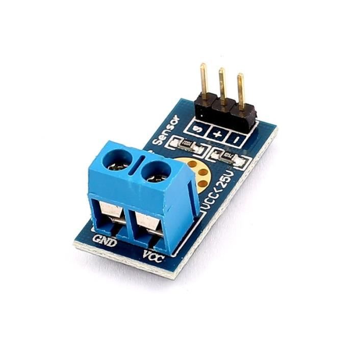 Capteur de tension pour Arduino DC, pour Raspberry Pi, amplificateur de  courant numérique DC 0-25V avec Code, - Cdiscount Bricolage