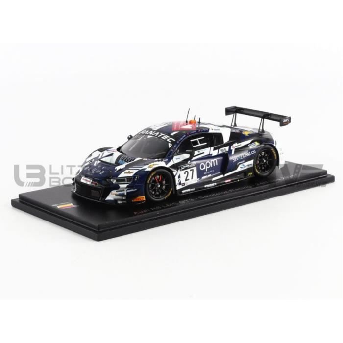 Voiture miniature de collection - AUDI R8 LMS GT3 - Échelle 1/43 - Spa ...
