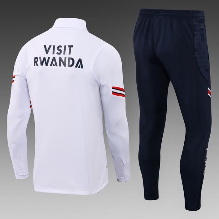 Survetement de Foot PSGx 2021 2022 Homme Nouveau Maillot de Football Pas Cher Survet Kit Cdiscount Sport
