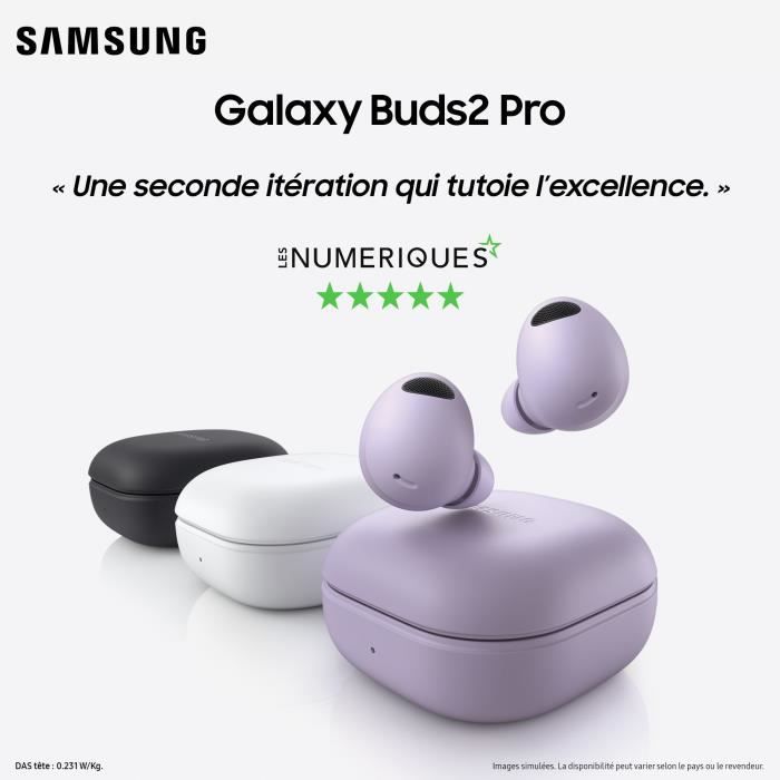 Grossiste Samsung - Samsung R510 Galaxy Buds 2 Pro écouteurs sans f