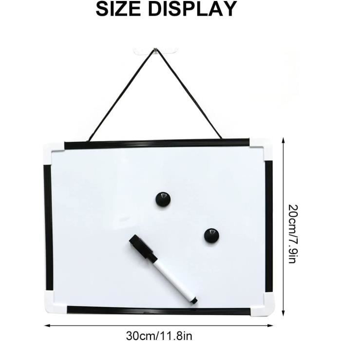 Tableau Blanc Effacable Magnetique Mobile,Kits Panneau Magnetique