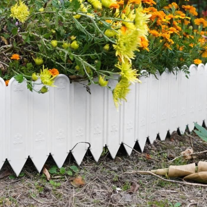 Kit De Bordure De Jardin Plastique, Bordure De Jardin Flexible, Bordure