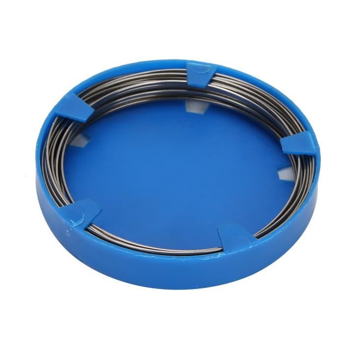 100 Fils Orthodontiques Niti En Acier Inoxydable – Formes Ronde, Rectangulaire, Ovoïde