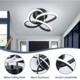 Plafonnier LED Moderne, Luminaire 6000K Blanc Froid Petit Plafonnier de Couloir, Lamp de plafond Pour Chambre Salle de Bains Entrée-2