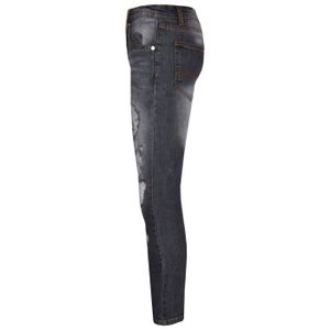 Jean Slim Gris Gemo Taille 16 Ans - Coupe Ajustée, Occasion Très Bon état