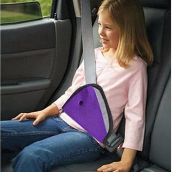 KELOO Ajusteur de Ceinture Enfant Ajusteur De Ceinture De Sécurité Triangulaire Coussin de Ceinture de sécurité pour Enfant Coussin de Sangle de siège de Voiture pour bébé 