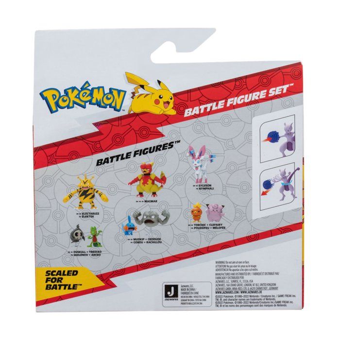 Pokémon Select Entei - 6-Inch Super-Articulated Figure with