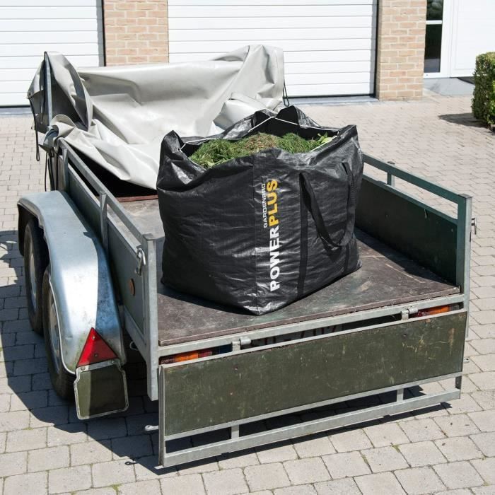 Kerbl BarrowBag Sac Déchets Jardin 270 L - Sac Transport Brouette Écurie Cour Feuilles Herbe Paille - Robuste Indéchirable