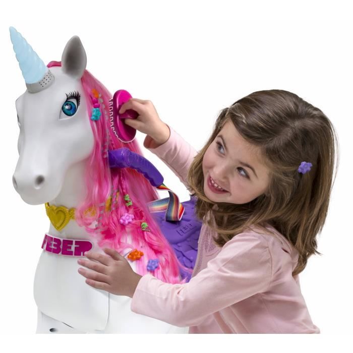 Machine à Pinces Skirfy – Licorne, Pour Filles Dès 6 Ans, 27 Prix, USB, Effets Sonores